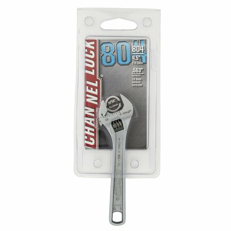 Channellock ADJUSTABLE WRENCH 4"" 804